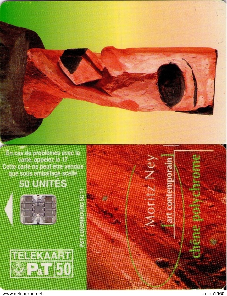 LUXEMBURGO. SC11 B. Art Contemporain - "Chêne Polychrome". 20000ex. 1996-01. (067) - Luxemburgo