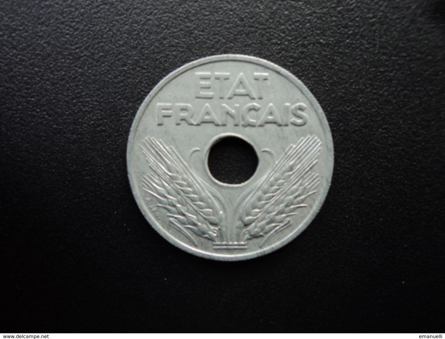 FRANCE : 20 CENTIMES  1943   F.153 / G.321 / KM 900.1 *    SPL - 20 Centimes