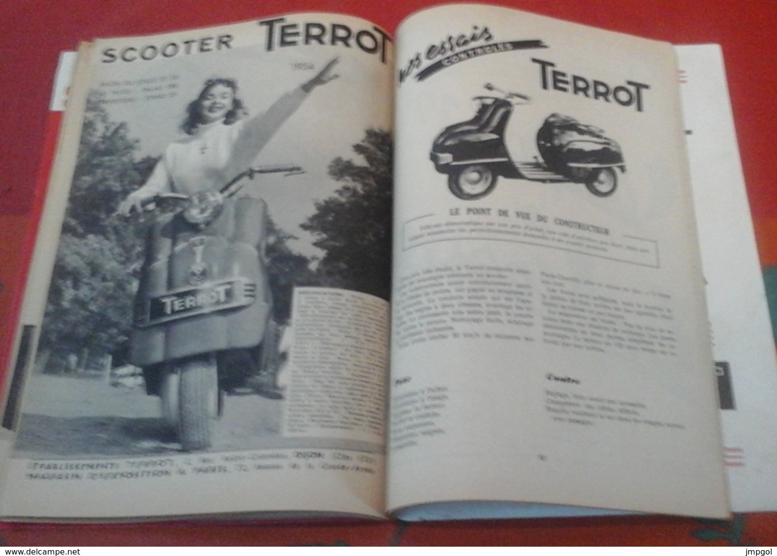 Le Scooter N° 18 Octobre 1953 Salon 1953 Lambretta,Vespa,Terrot,Utilitaires Triporteurs,Peugeot,Bernardet... - Auto/Moto