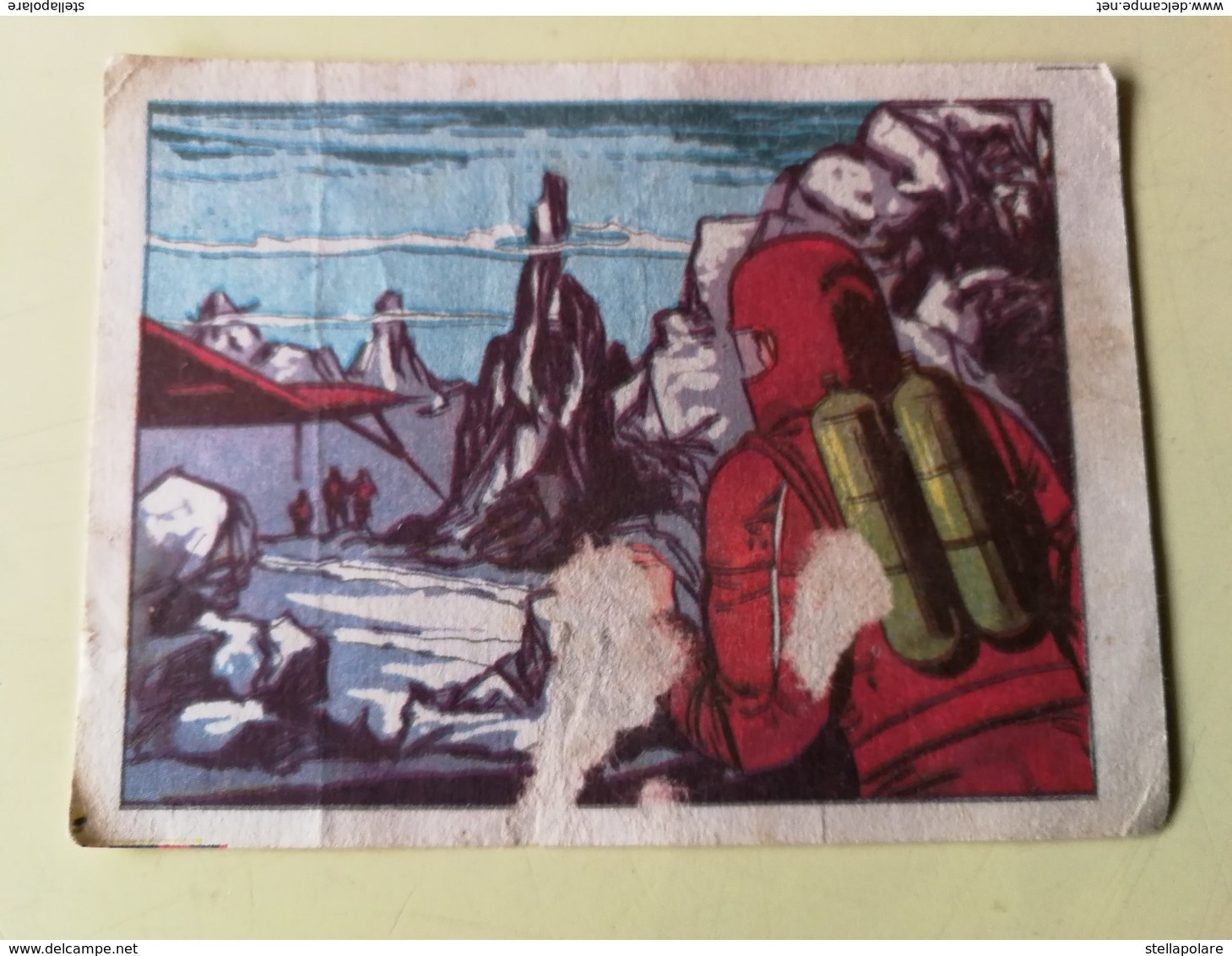 Lot Of 2 SPACE CARDS - SPANISH "WAR IN THE SPACE" 1966 - SCI -FI - UFO - OVNI - SOUCOUPE - Other & Unclassified