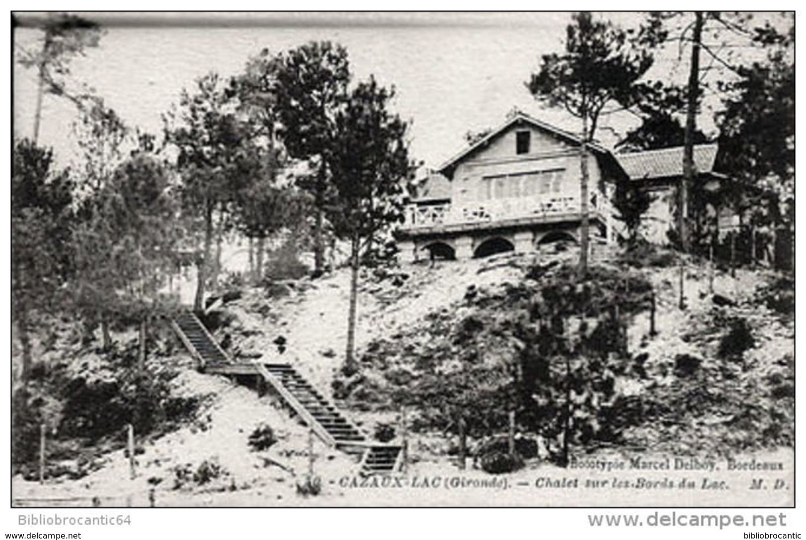 D33 Côte D' Argent  < CAZAUX-LAC - CHALET SUR LES BORDS DU LAC - Altri & Non Classificati