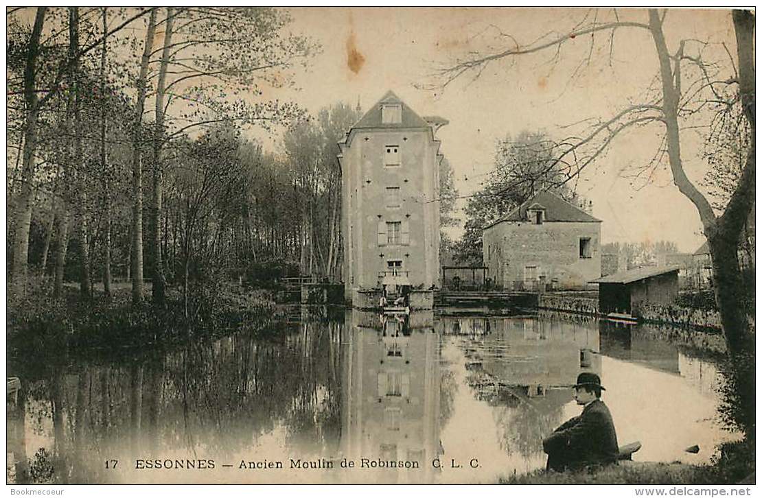 91  ESSONNES   Ancien Moulin De Robinson  Voyagée - Essonnes