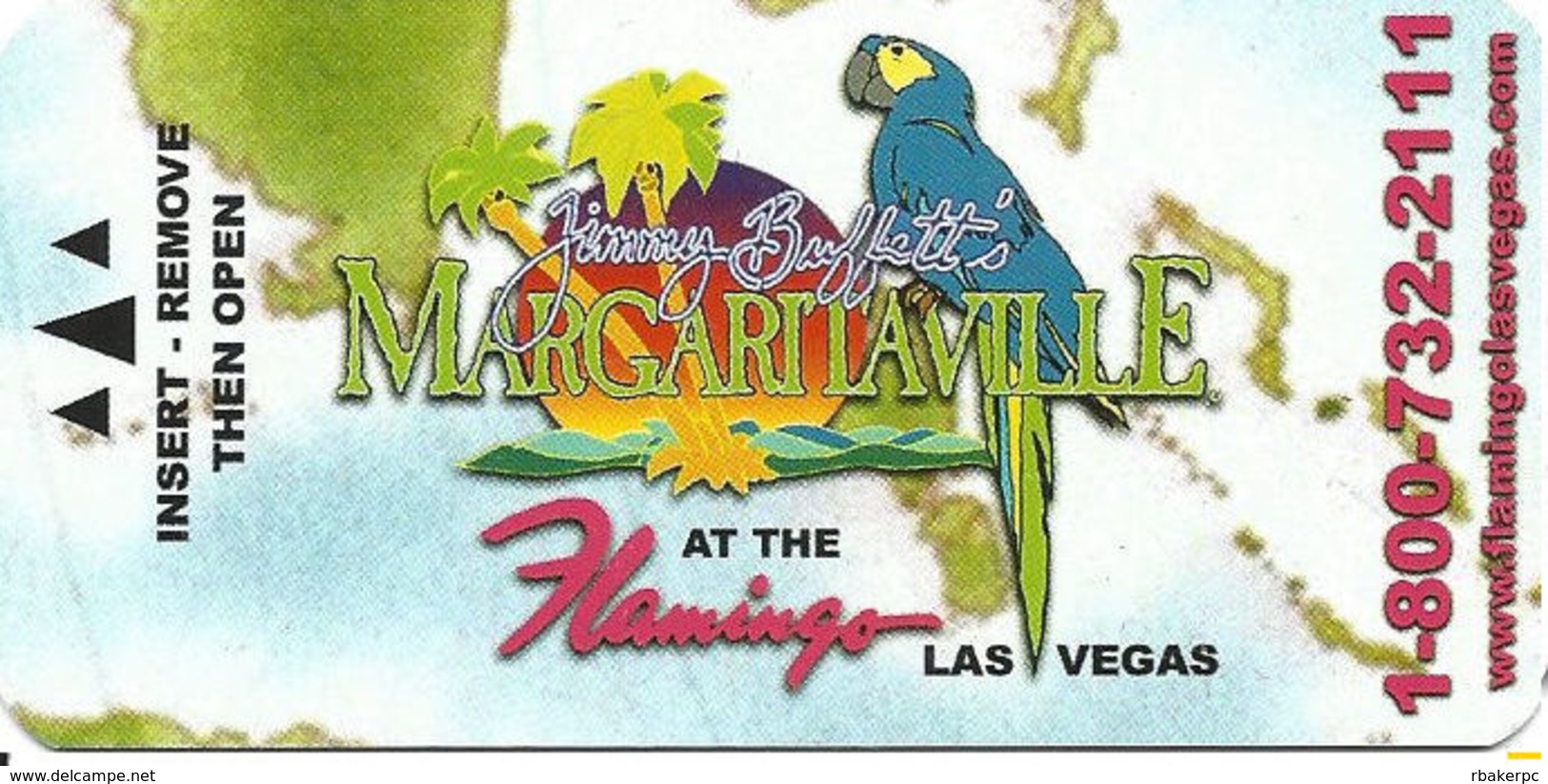 Flamingo Casino Las Vegas Hotel Room Key Card - Hotel Keycards