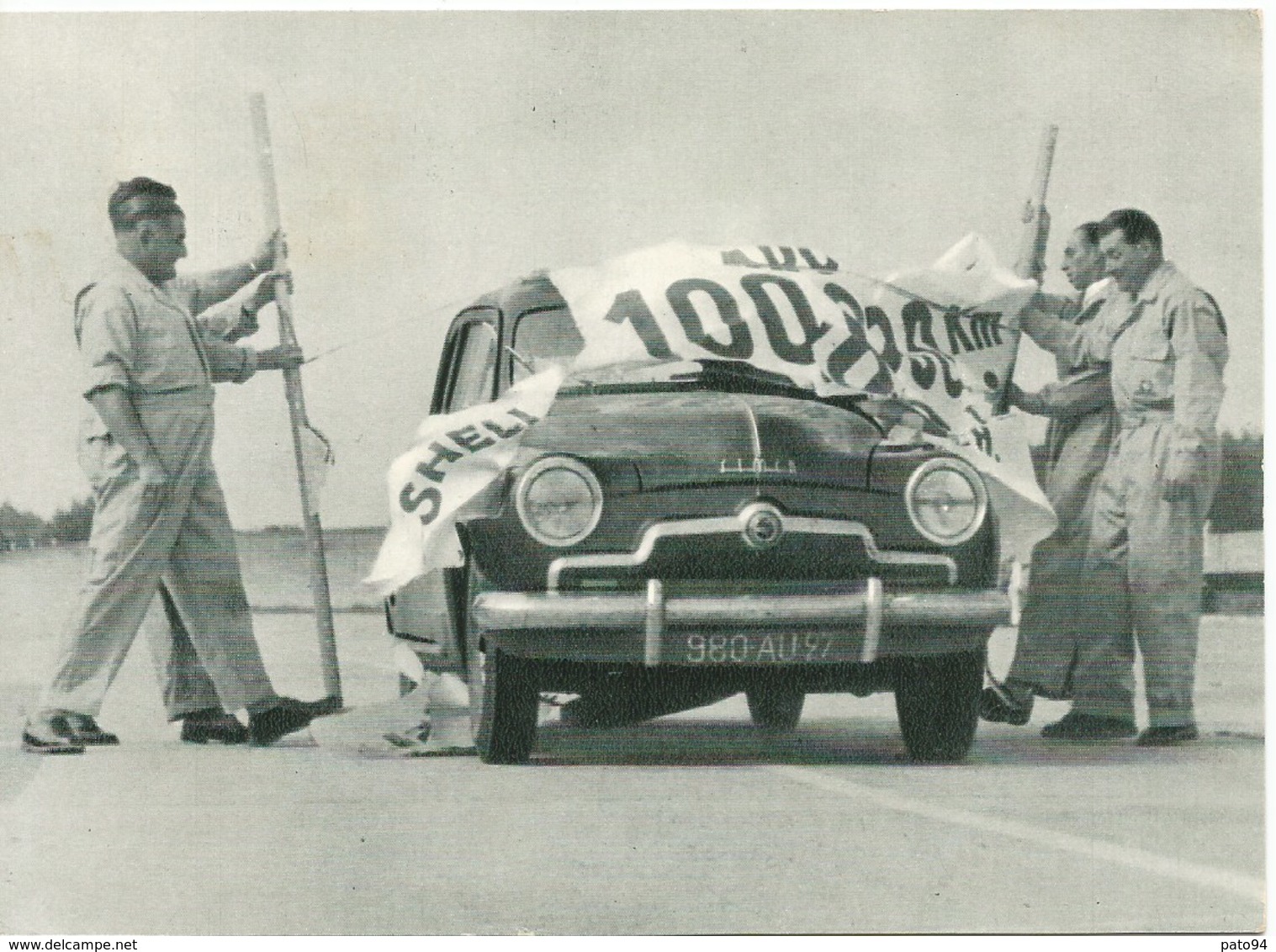 MONTLHERY  ( Essonne )  -  MICHEL  GAUTHIER  ET  SON  " ARONDE "  /  Publicité  Automobile  Simca  Aronde - Otros & Sin Clasificación