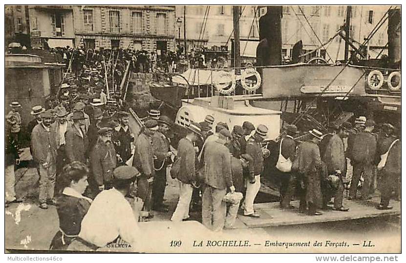 160418  - 17  LA ROCHELLE Embarquement Des Forçats - Bateau Le COLIGNY - LL 199 - La Rochelle