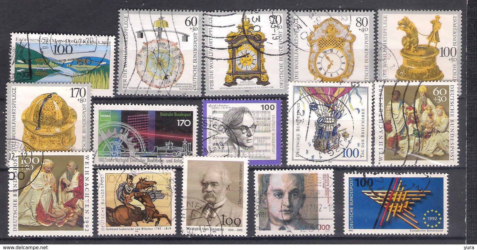 Lot 232B  Federal Republic KleIne Collection 1992, Verschiedene 52 Ohne Dublicate - Sammlungen