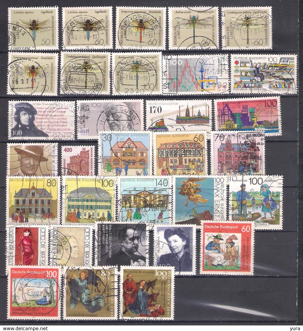 Lot 233B  Federal Republic KleIne Collection 1991, Verschiedene  70  Ohne Dublicate - Collections