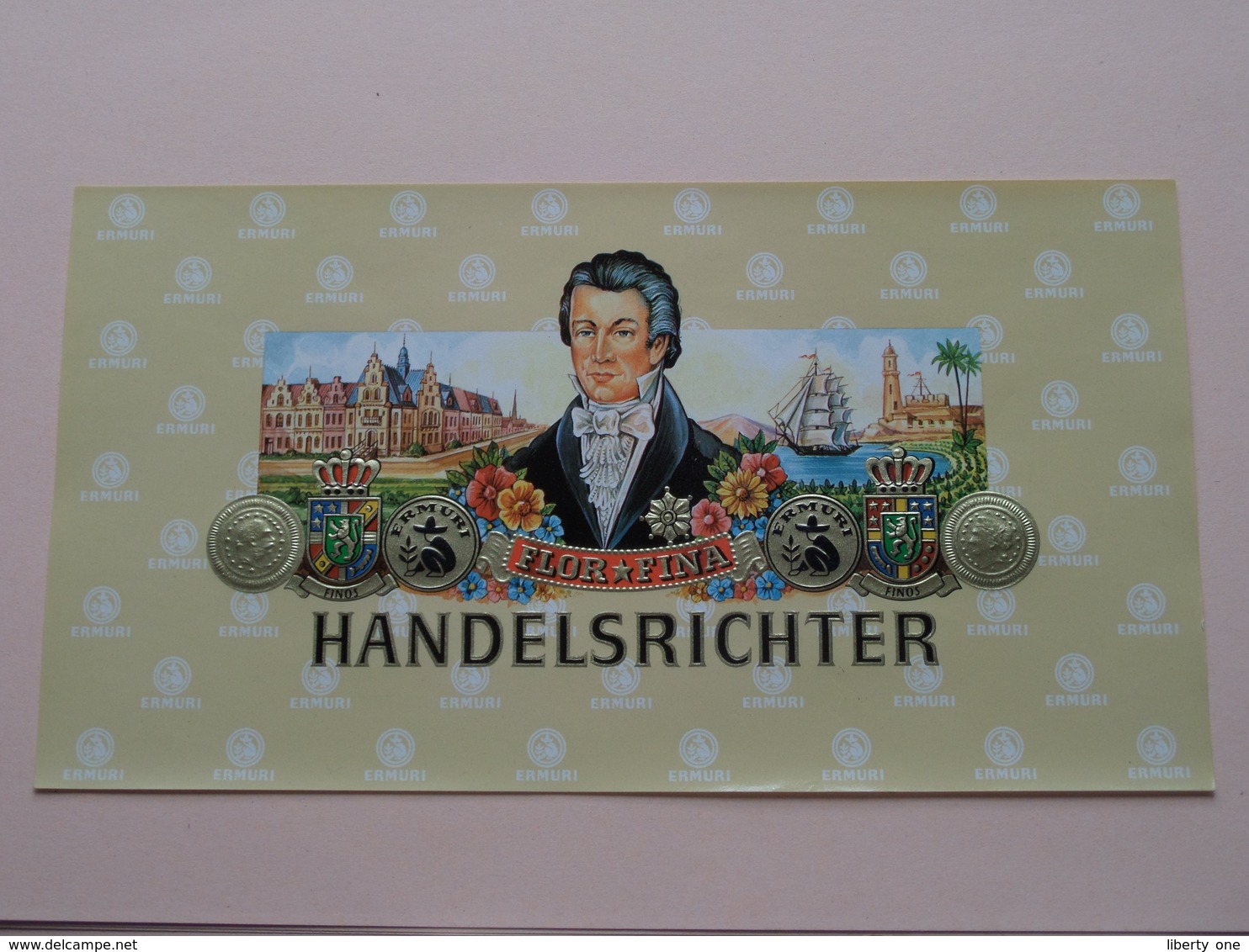 FLOR * FINA - HANDELSRICHTER " ERMURI " ( Formaat > 13 X 24 Cm. / 50 Stuks/Pcs. ) ! - Labels