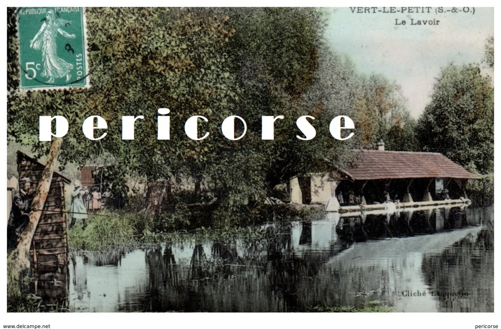 91  Vert Le Petit  Le Lavoir - Vert-le-Petit