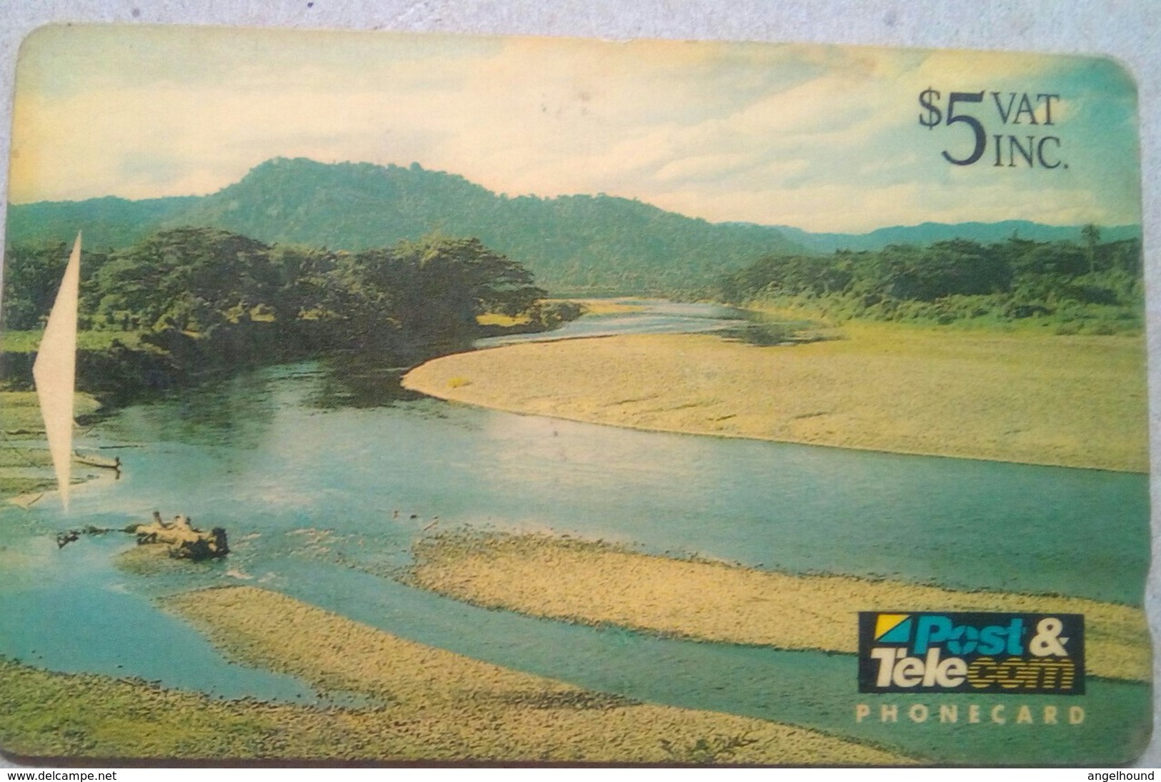 04FJC Inland River $5 - Fiji