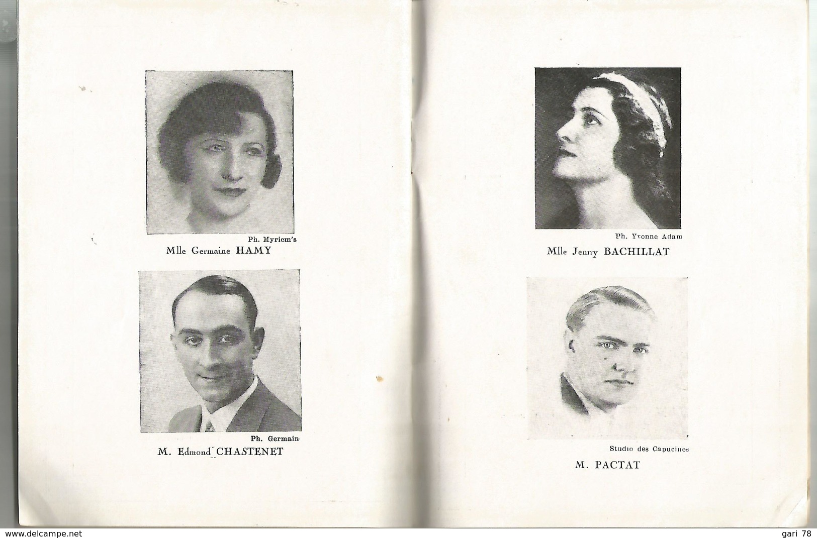 Programme De 1936 Opéra, La Flûte Enchantée De Mozart, Académie Nationale De Musique Et De Danse - Programs