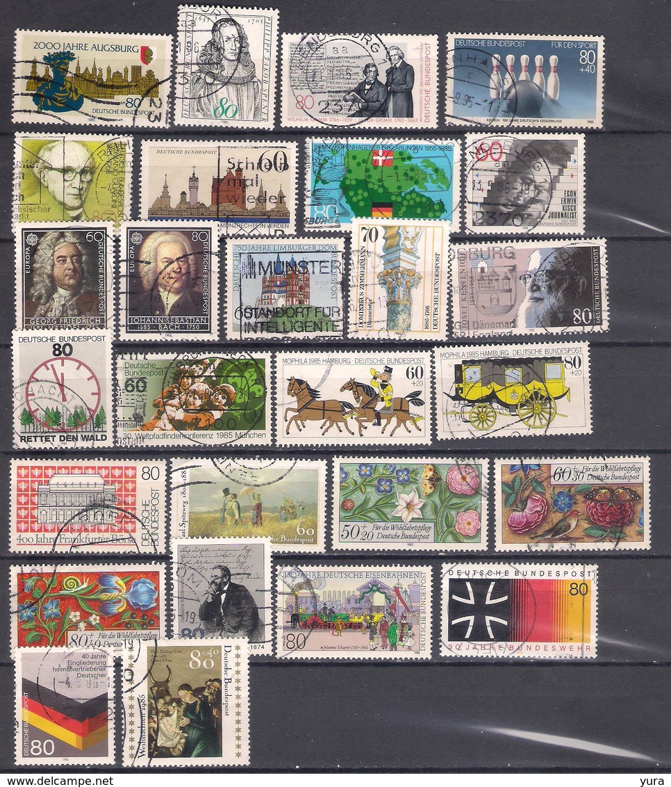 Lot 239A  Federal Republic KleIne Collection 1985, Verschiedene  27 Ohne Dublicate - Collections