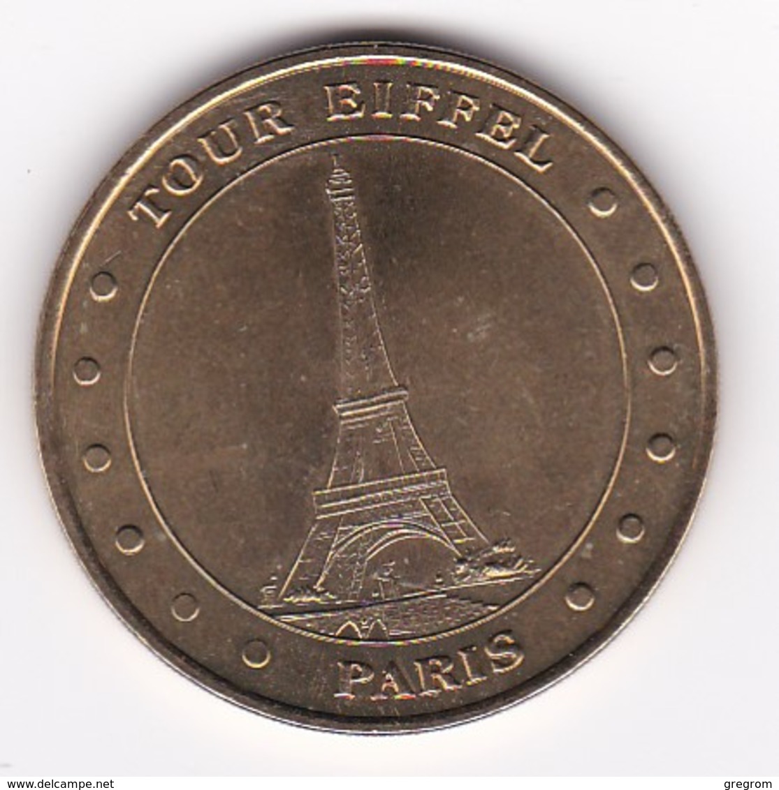 MDP Monnaie De Paris ,7507TE2/00 PARIS TOUR EIFFEL 2000  Jeton Médaille - 2000