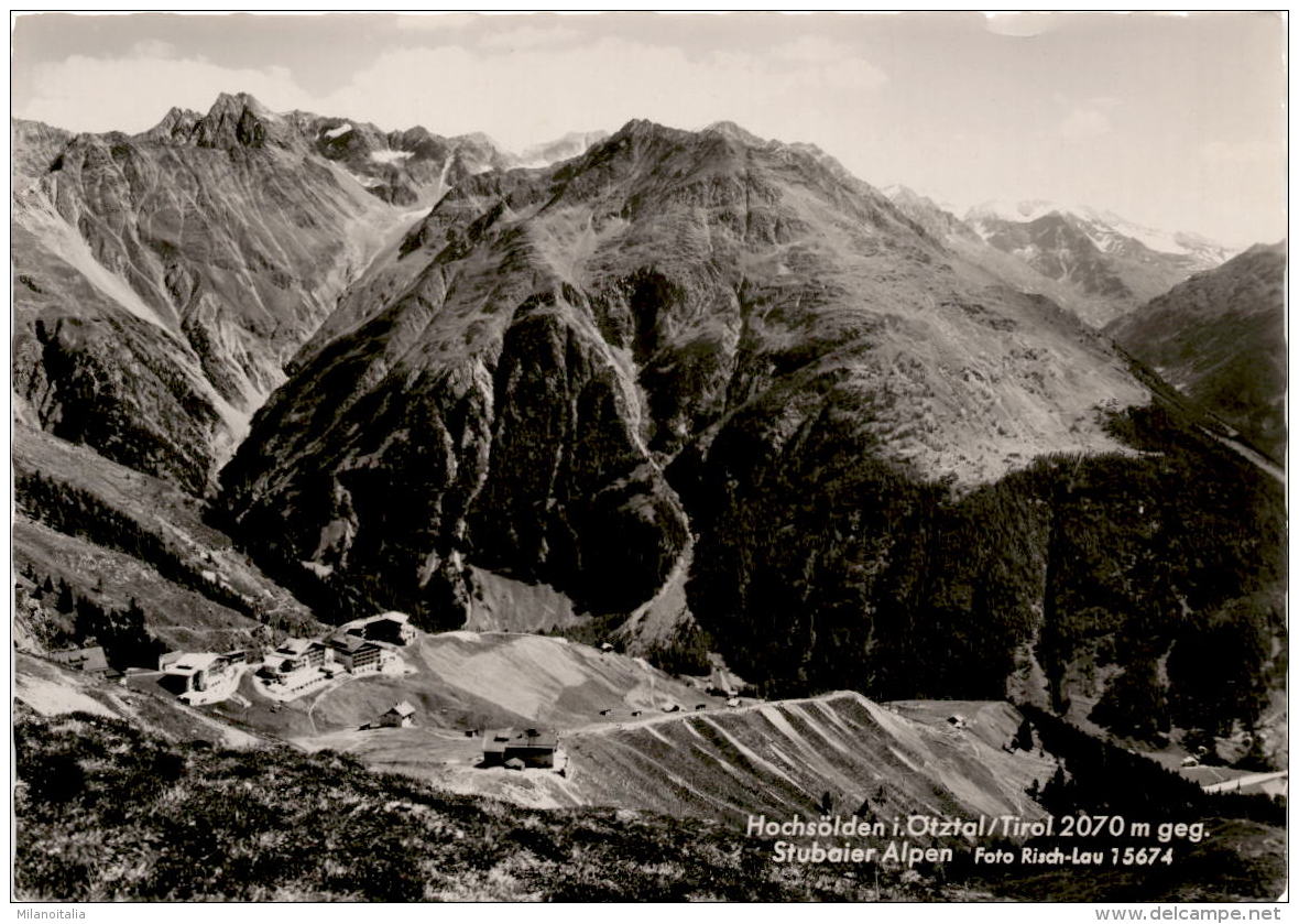 Hochsölden Im Ötztal - Tirol, Gegen Stubaier Alpen (15674) - Sölden