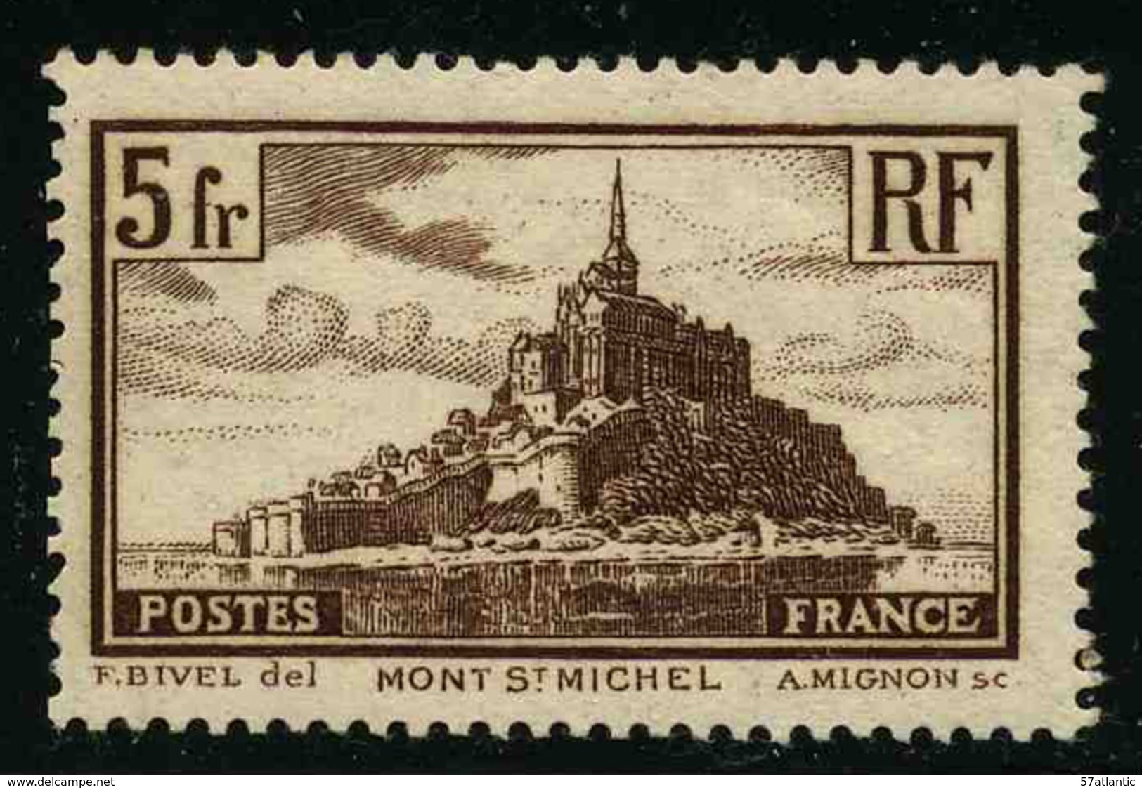 FRANCE - YT 260 ** - MONT St MICHEL - TIMBRE NEUF ** - Neufs