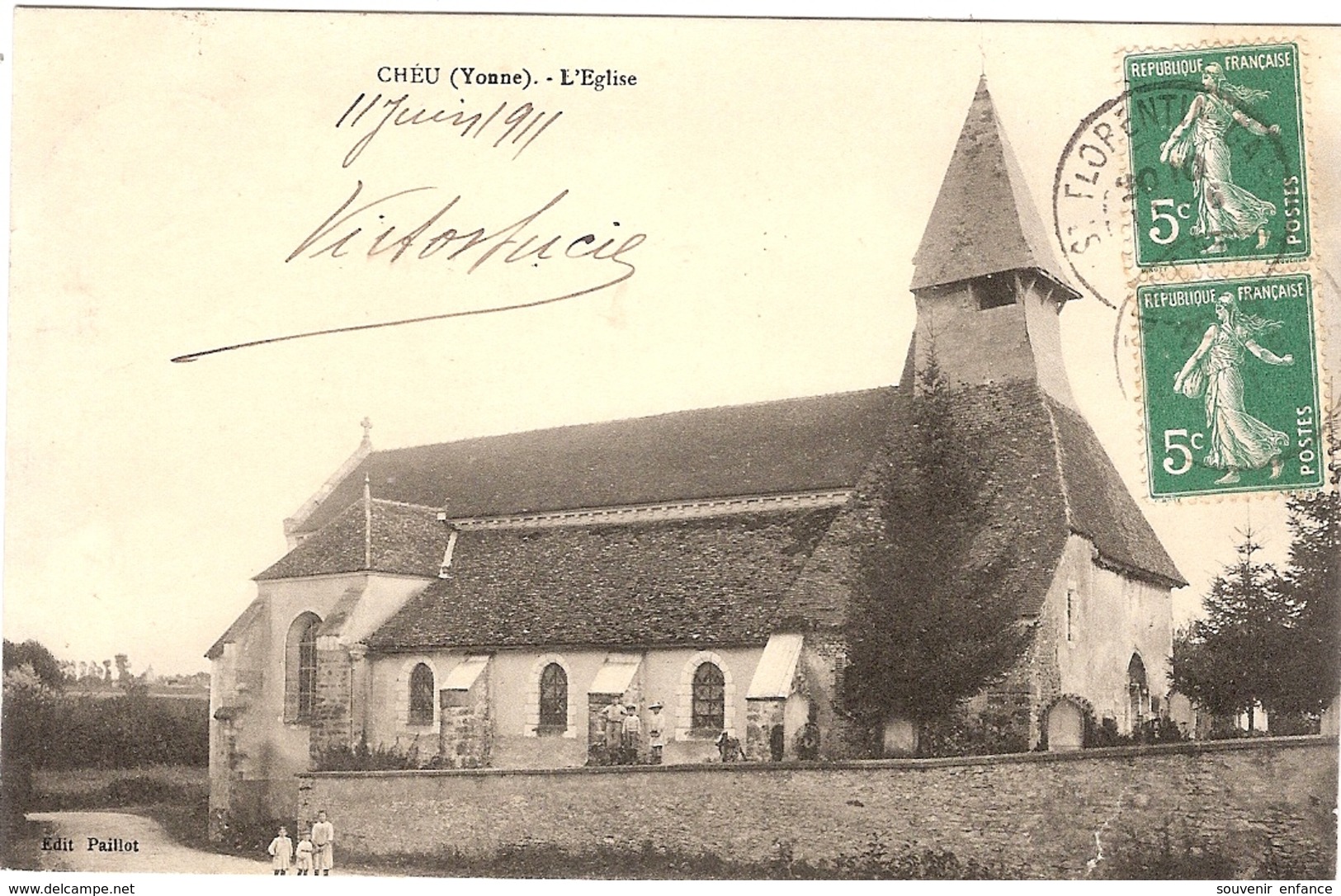 CPA Cheu L'Eglise 89 Yonne - Altri & Non Classificati