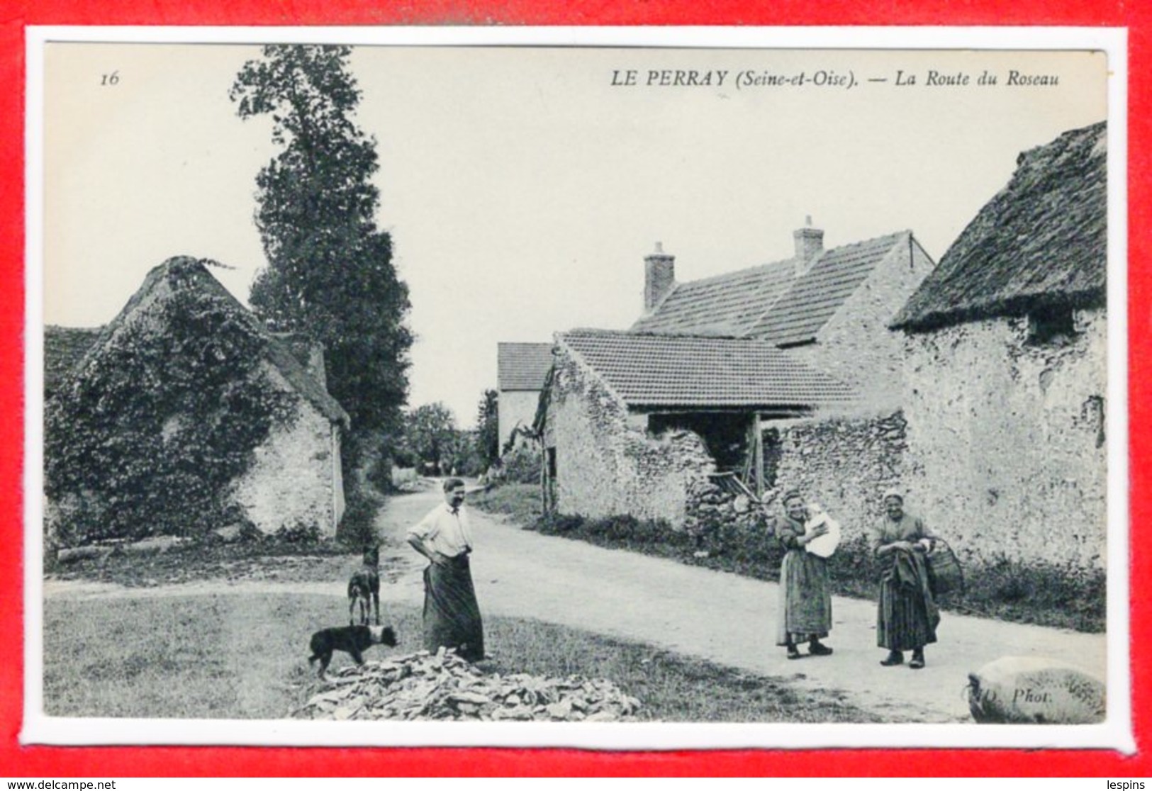 78 - Le PERRAY -- La Route Du Roseau - Le Perray En Yvelines