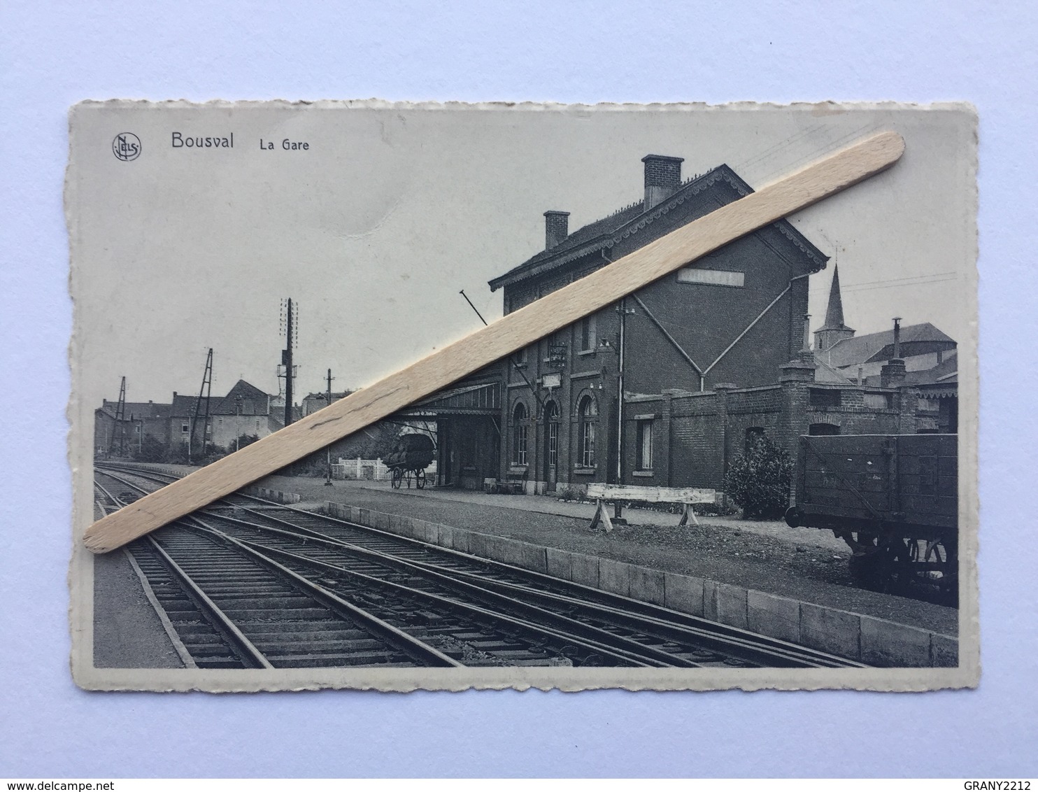 GENAPPE - BOUSVAL »LA GARE « Panorama (Édit A.Roch-Seret,Bousval)NELS. - Genappe