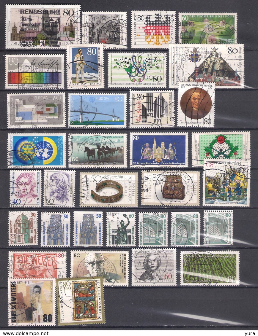 Lot 237C  Federal Republic KleIne Collection 1987,  Verschiedene  34 Different - Collezioni