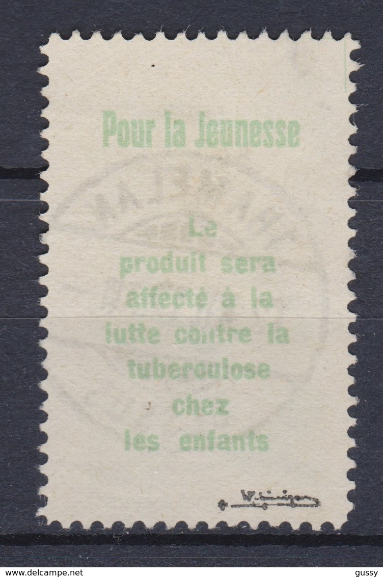 SUISSE Pro Juventute 1912 Précurseurs: 10 Cts Vert, Inscriptions En Français, Oblitération Tramelan Du 12-12-12, LUXE !! - Oblitérés