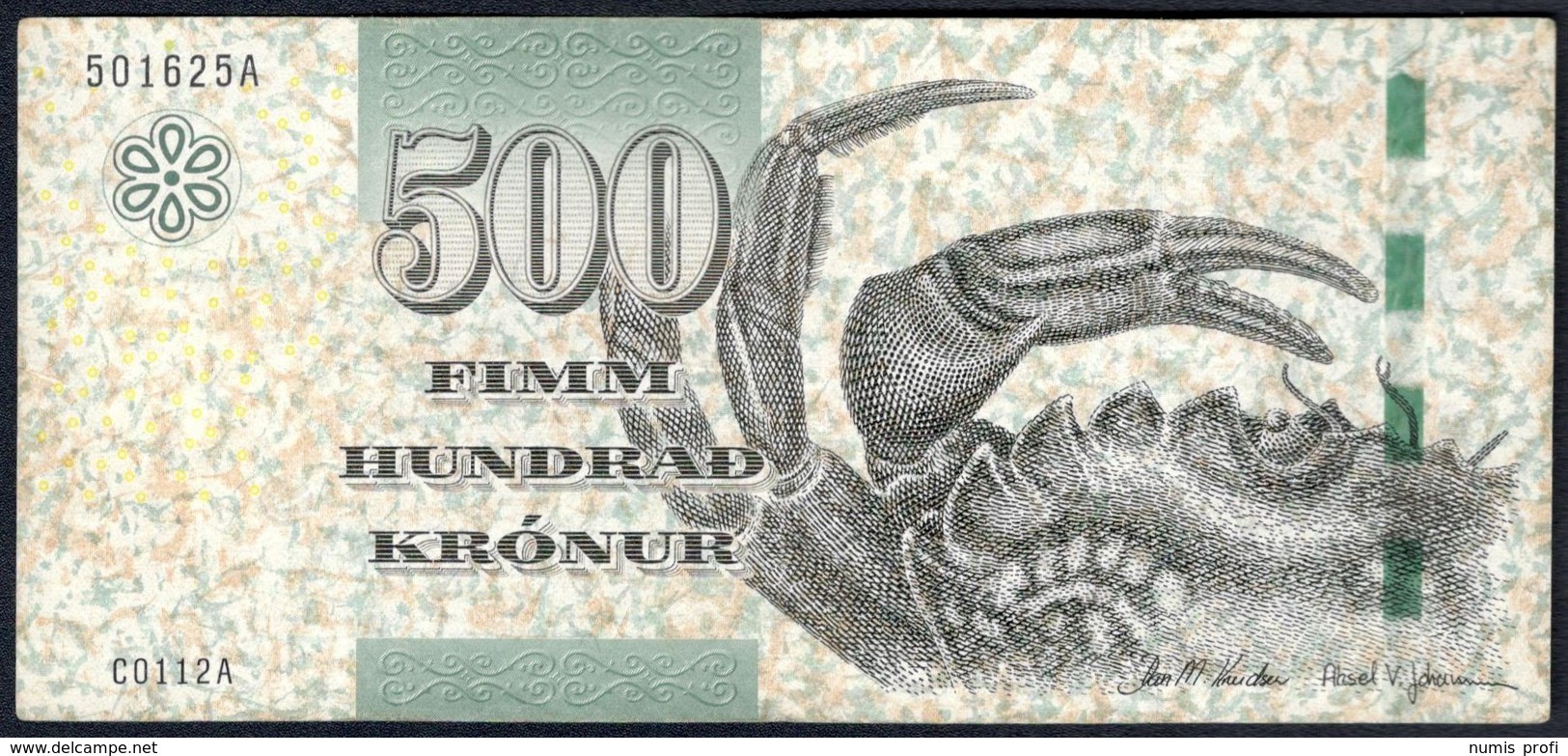 FAEROE ISLANDS - 500 Kronur 2011 - P32 - Féroé (Iles)