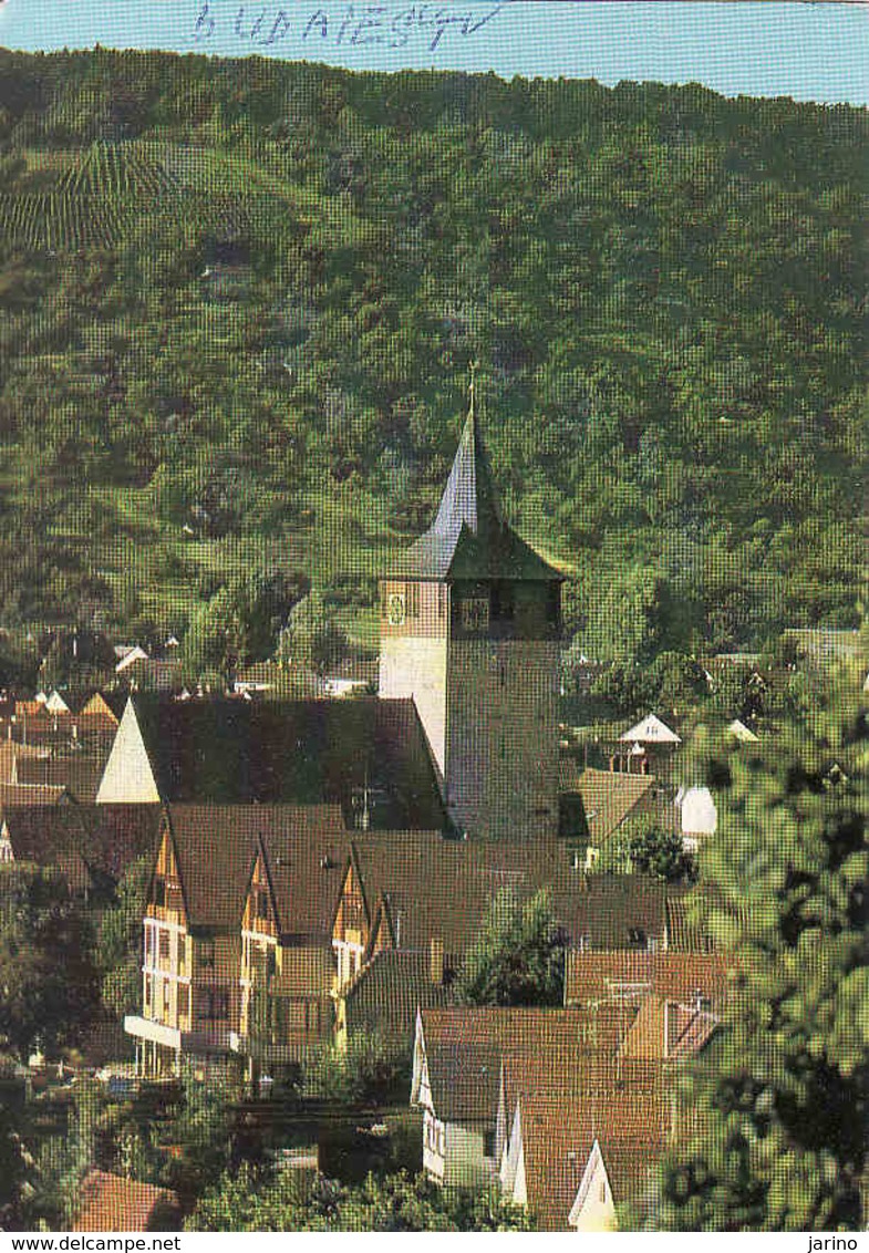 Baden-Wurttemberg, Waiblingen, Winterbach Im Remsal, Neugestaltetes Oberdorf,  Gebraucht 1984 - Waiblingen