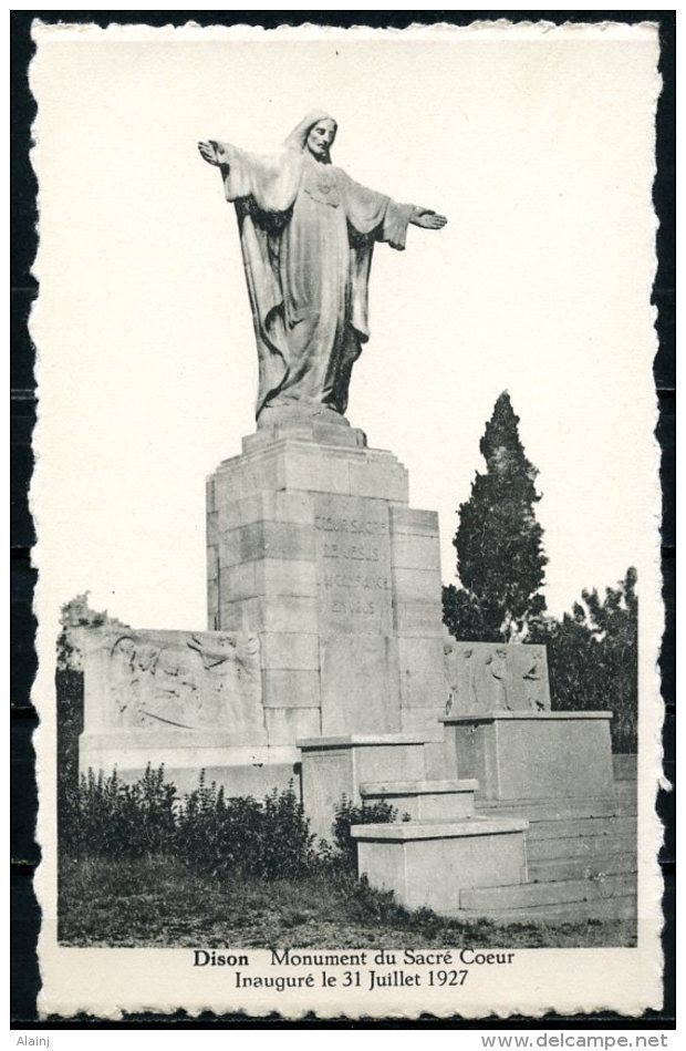 CP   Dison  ---   Monument Du Sacré Coeur - Dison