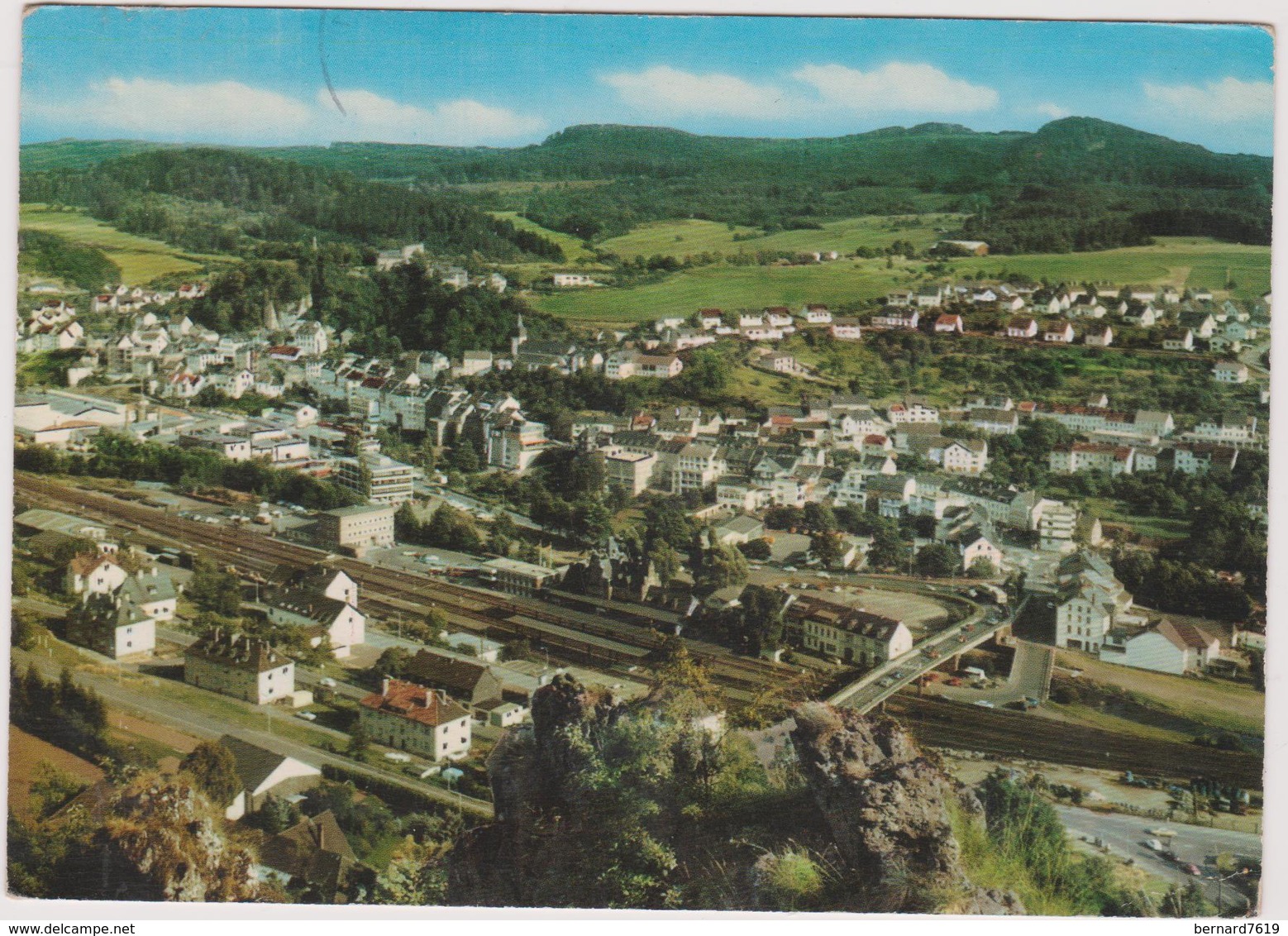 Allemagne  Gerolstein Blick Von Der Munterley - Gerolstein