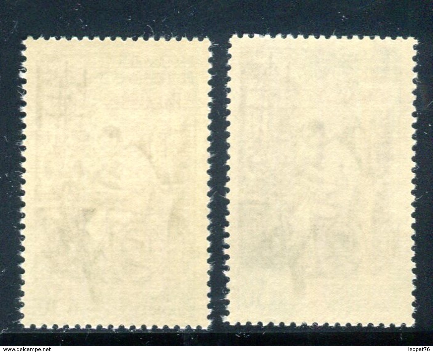 France - N° 1405 - 1 Exemplaire Fauteuil Verdâtre + 1 Exemplaire Normal , Neufs ** - Ref VJ45 - Unused Stamps