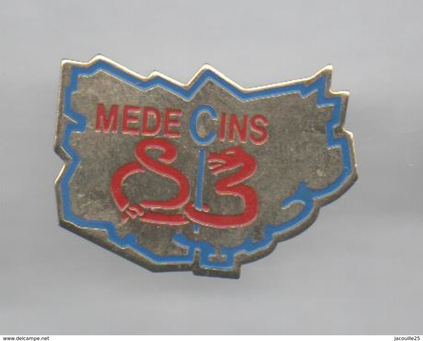 PINS PIN'S PHARMACIE SANTE MEDECINE MEDECINS SERPENT - Medical