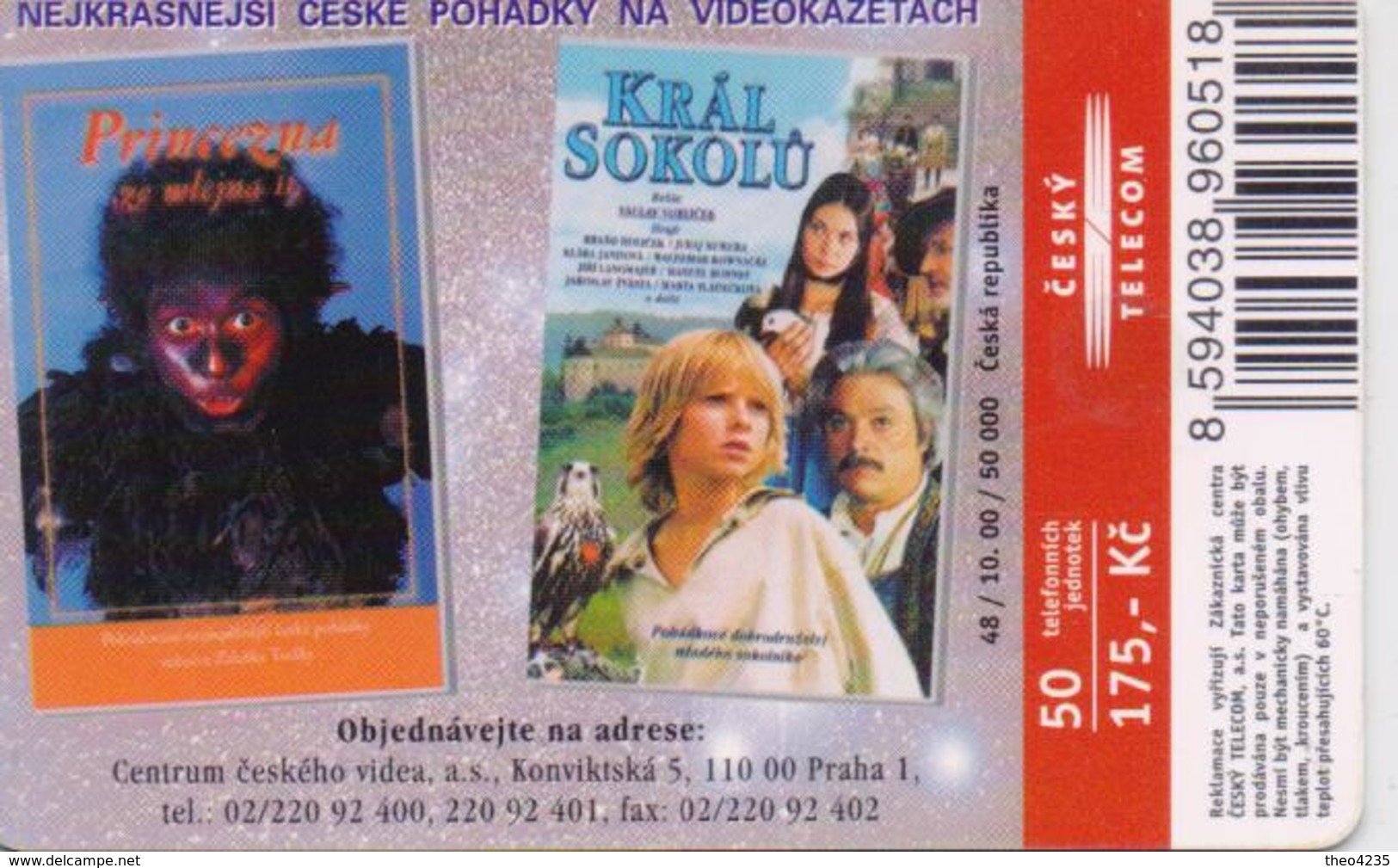 CZECH REPUBLIC  CHIP PHONECARD MOVIES/WHOOPEE AT BEAR  50000pcs-10/00  -USED(2) - Czech Republic