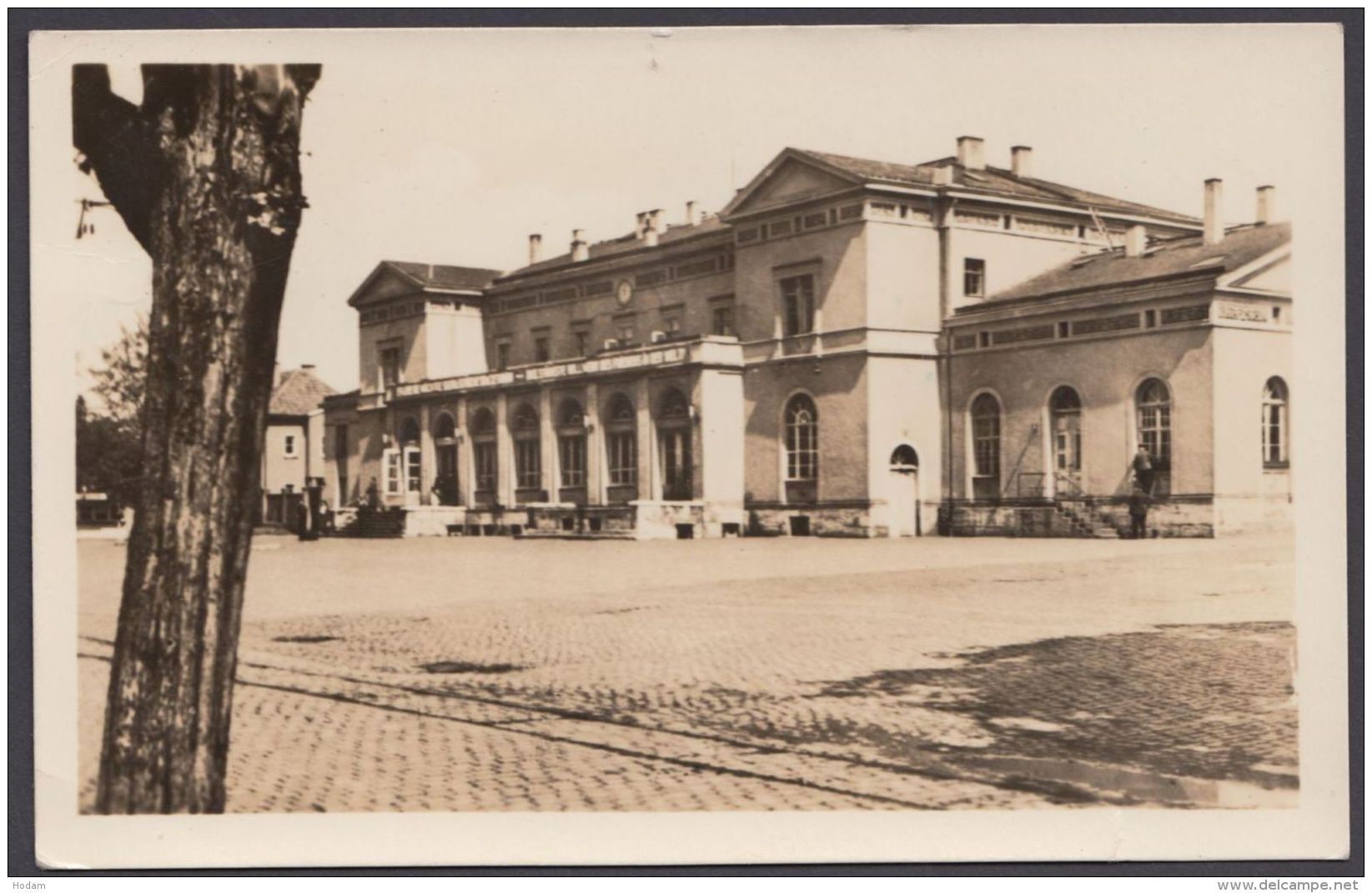 "Mühlhausen", Bahnhof, Fotokarte, 1951 Gelaufen - Muehlhausen