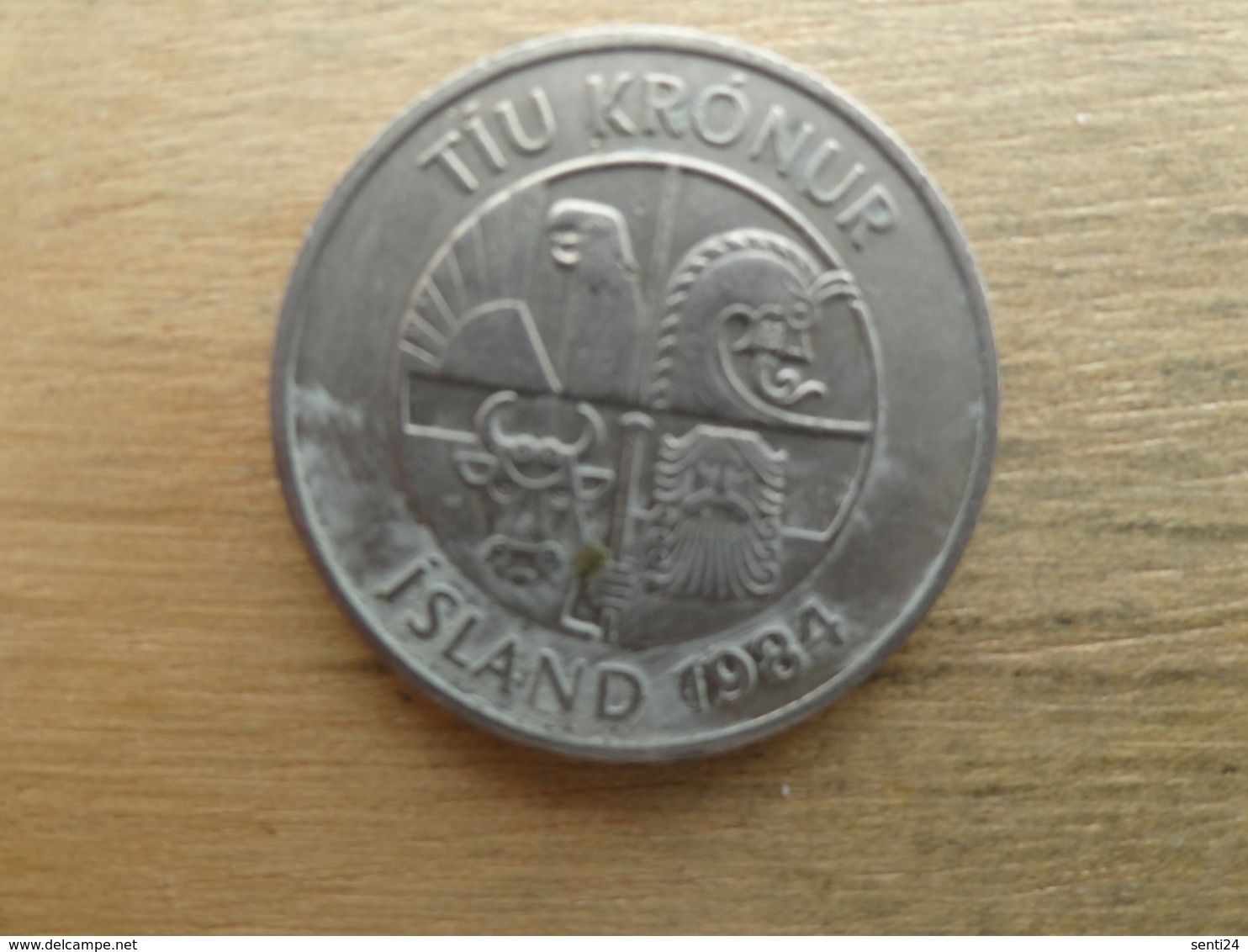 Islande  10  Kronur  1984  Km 29 - Islande