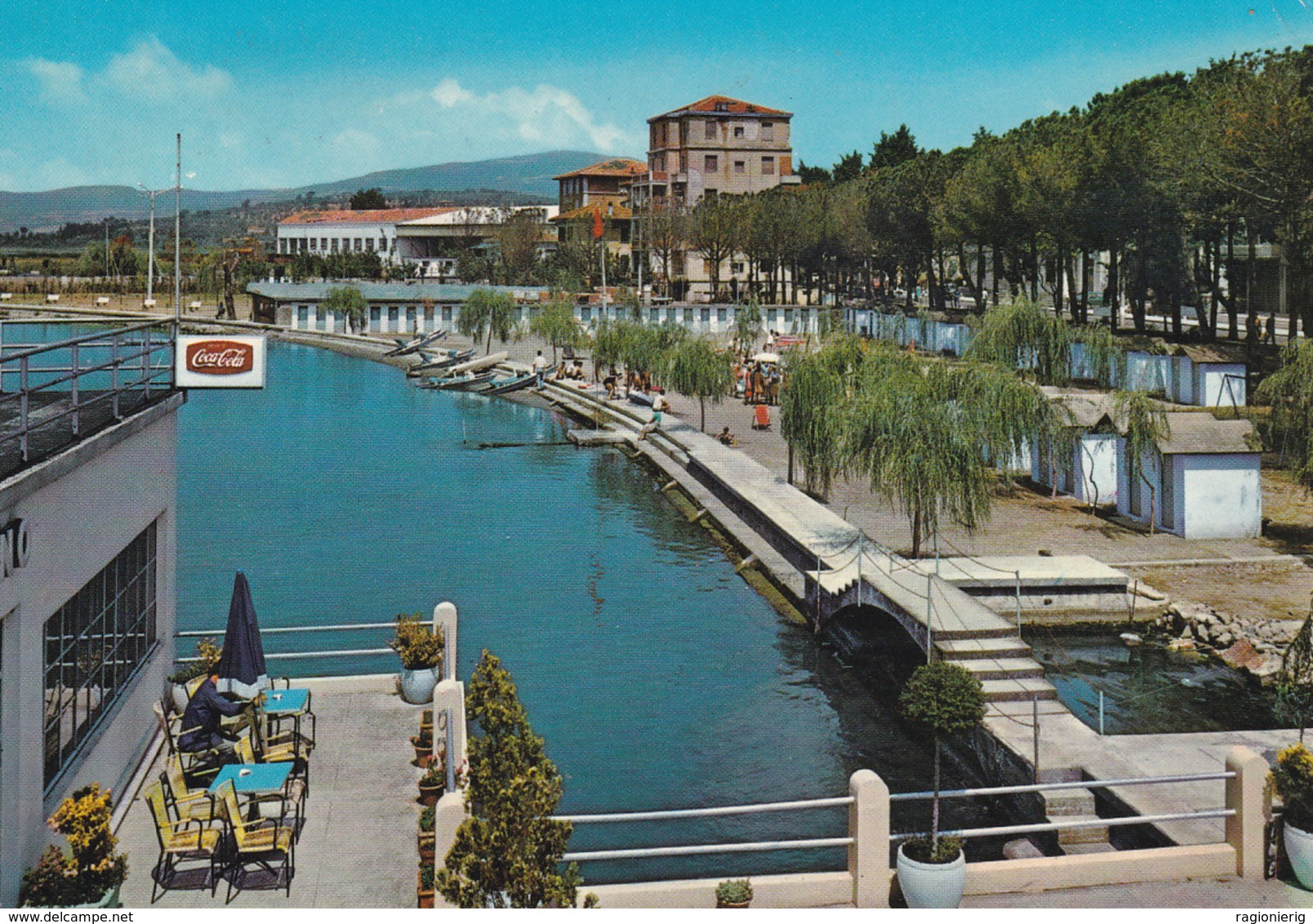 PERUGIA - Passignano Sul Trasimeno - Spiaggia - Coca Cola - 1971 - Perugia