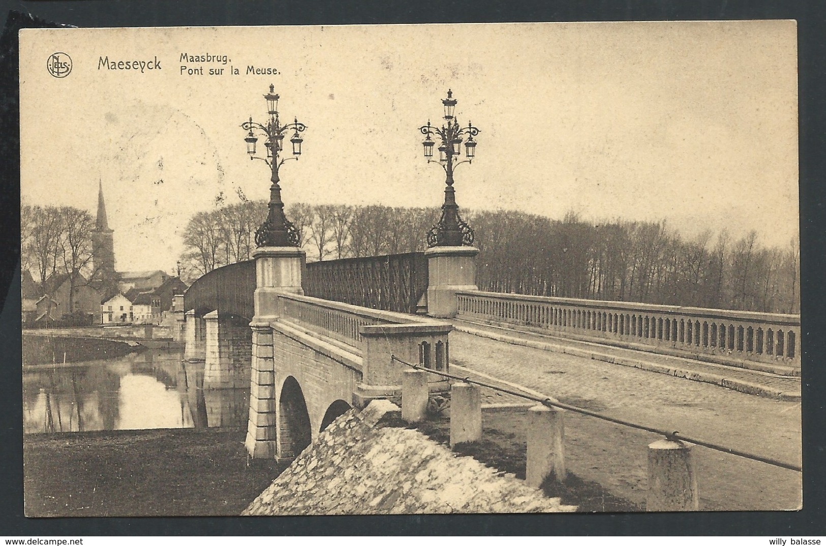+++ CPA - MAASEIK - MAESEYCK - Pont Sur La Meuse - Nels   // - Maaseik