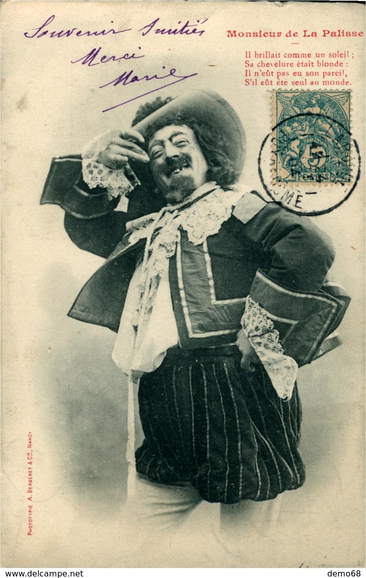 Monsieur De La Palisse Ed Bergeret - Personaggi Storici