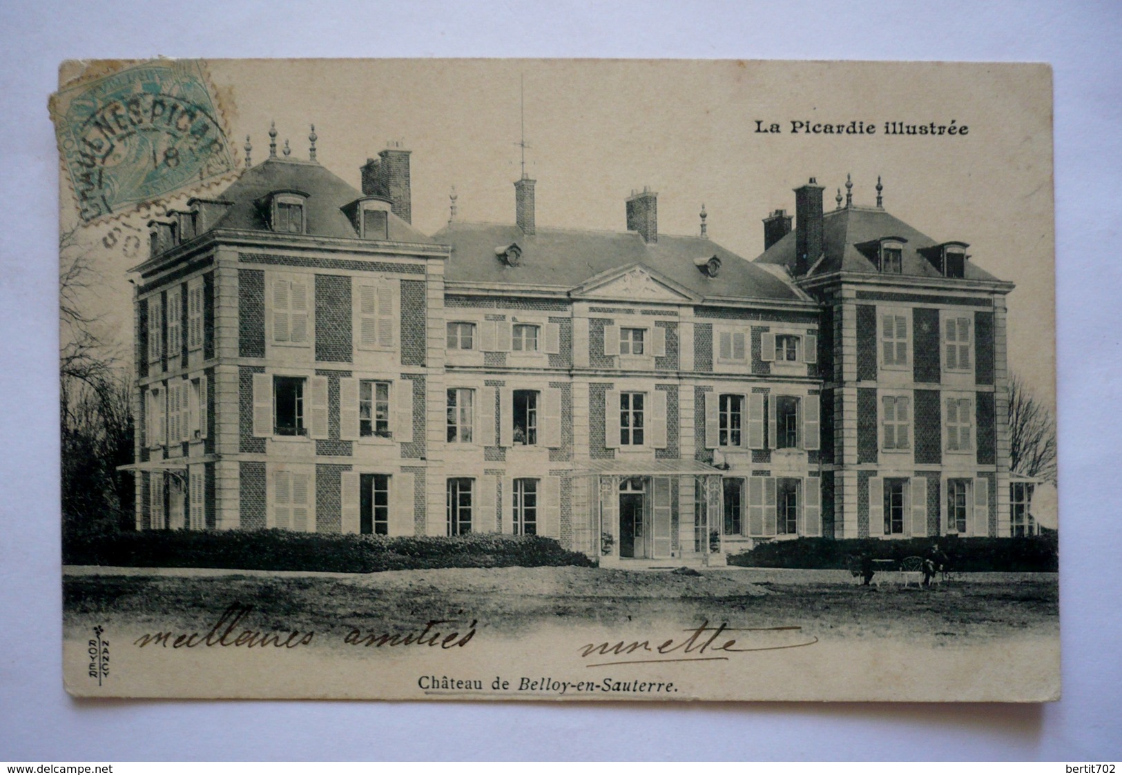 80   -   Chateau De BELLOY-EN-SANTERRE - Autres & Non Classés