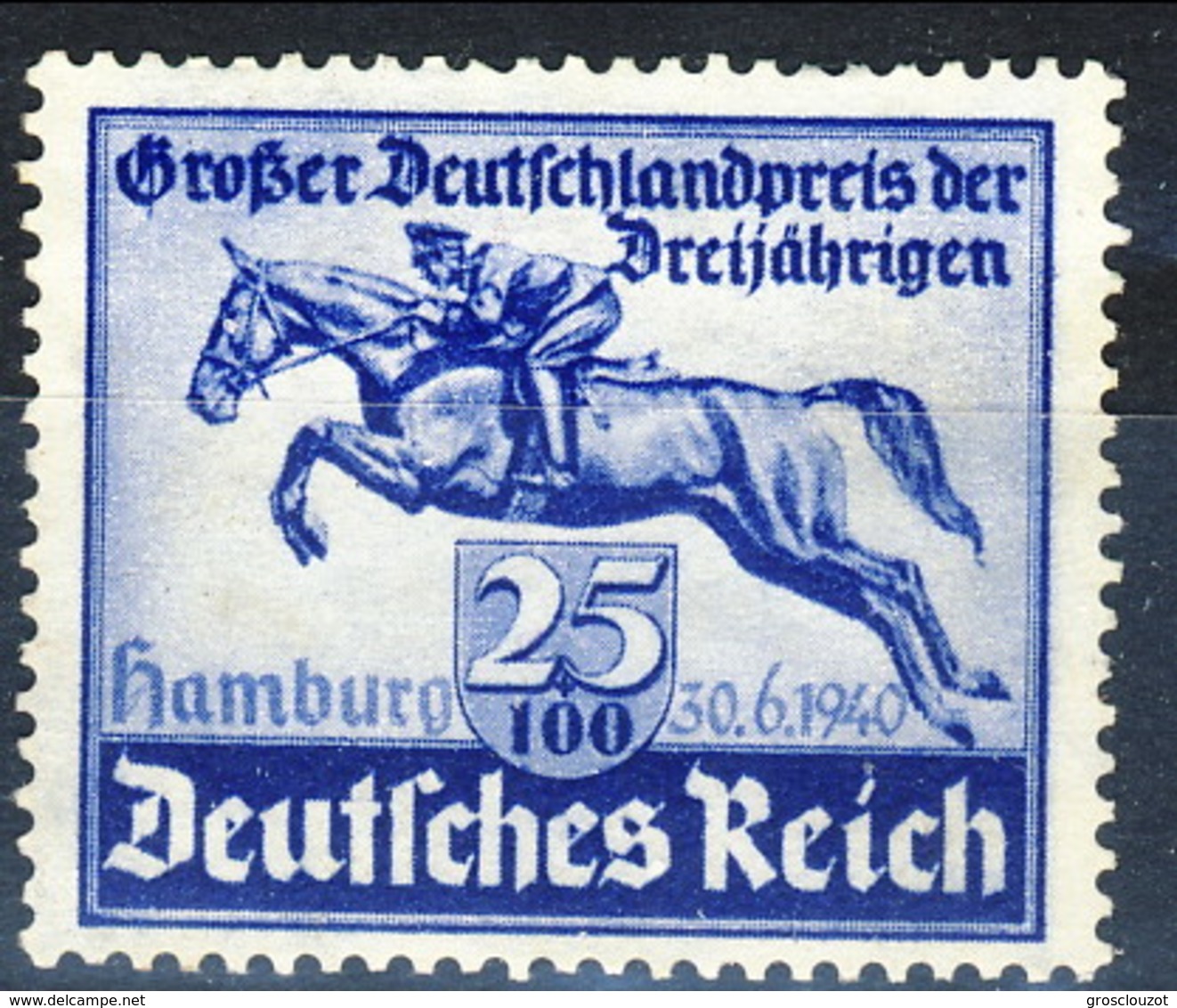 Germania Terzo Reich 1940 UN Serie N. 671 MH Cat € 8 - Nuovi