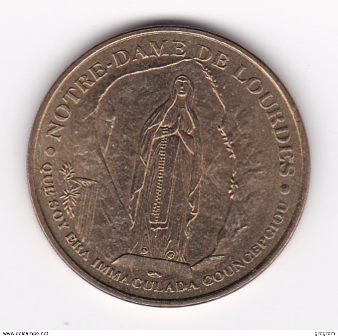 MDP MONNAIE DE PARIS LOURDES 65LOU6/03 Un Peuple De Toutes Les Nations 2003   Jeton Médaille - 2003