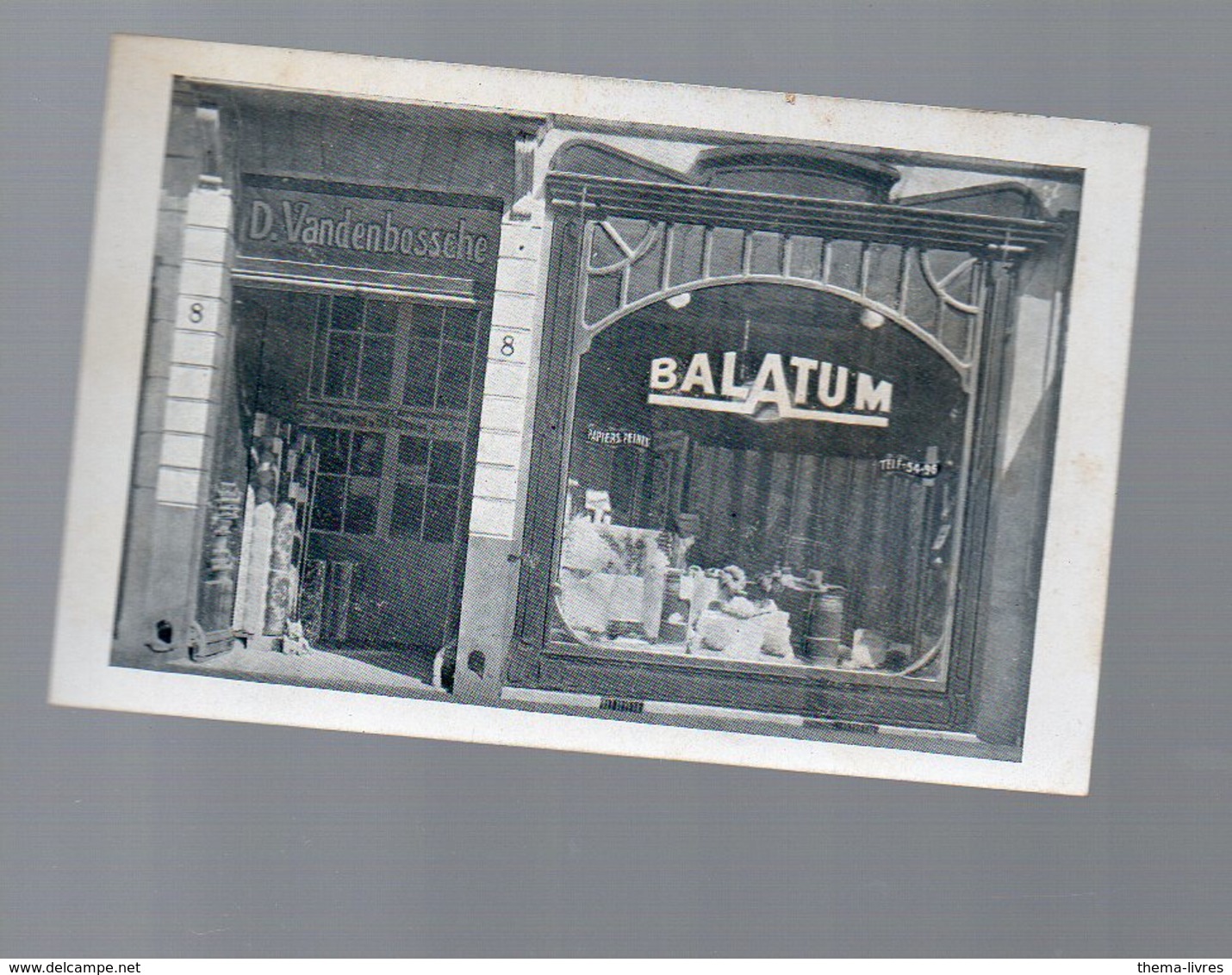 (Lille??) Carte Postale Magasin BALATUM VANDENBOSSCHE  (PPP8347) - Lille