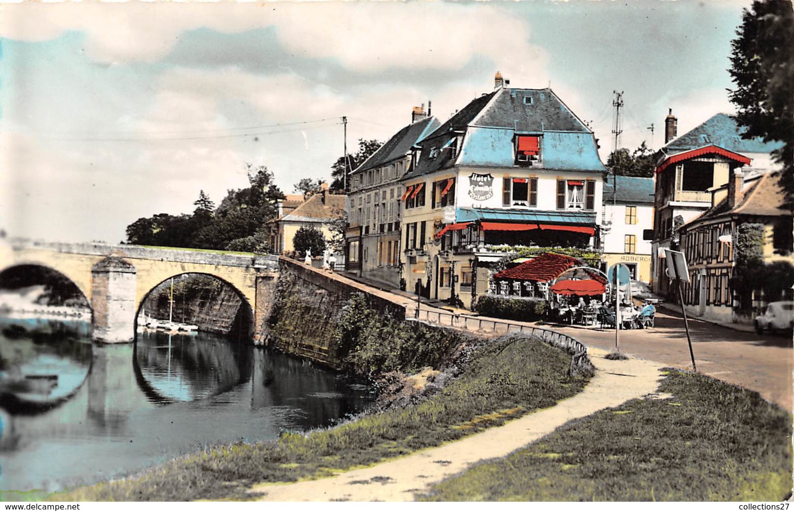 95-L'ILE-ADAM- LE PONT ET L'HÔTEL DU CABOUILLET - L'Isle Adam