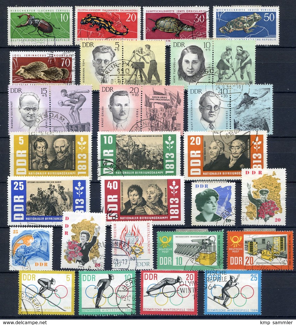 DDR Jahrgang 1963 Gestempelte Marken (17341) - Usados