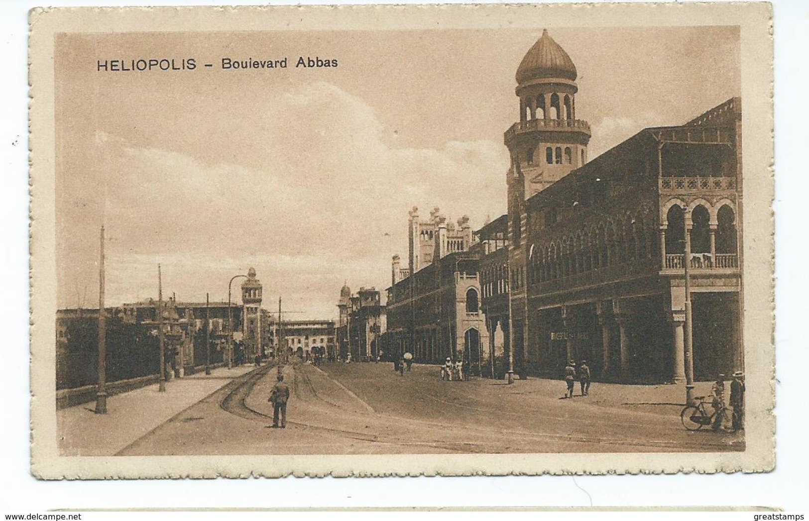 Africa Postcard Egypt 1917 Field Post Office Pmk. Heliopolis. Censor Mark Ww1 Card 397 Livadas. - Cairo