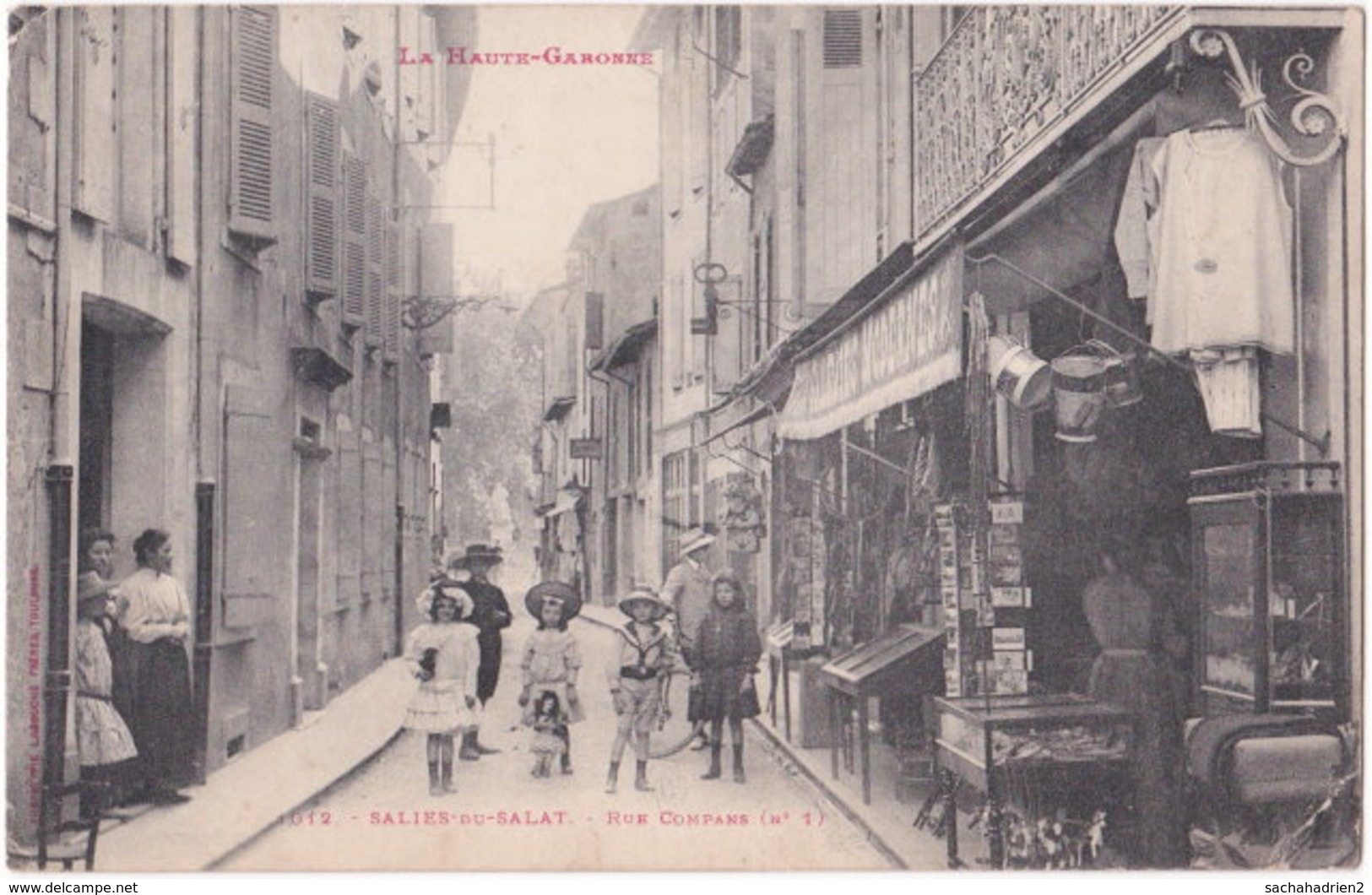 31. SALIES-DU-SALAT. Rue Compans (n° 1). 1012 - Salies-du-Salat