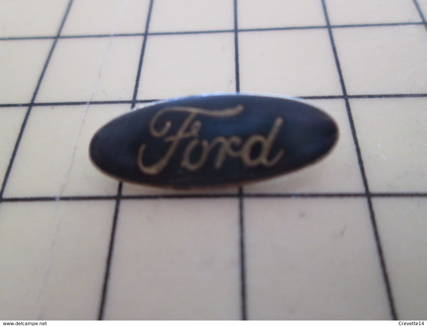 Pin813F Pin's Pins / Beau Et Rare / AUTOMOBILE : LOGO DE LA MARQUE FORD - Ford