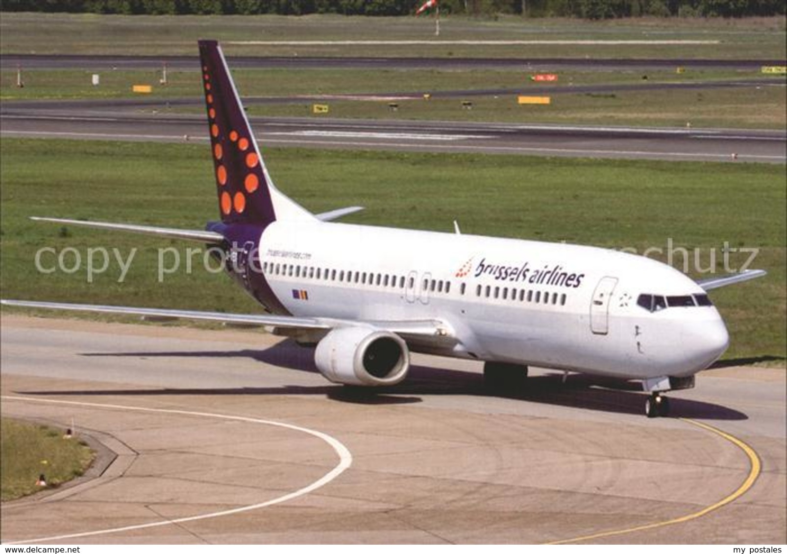 72270068 Flugzeuge Zivil Brussels Airlines Boeing 737-400  Flugzeuge Zivil - Autres & Non Classés