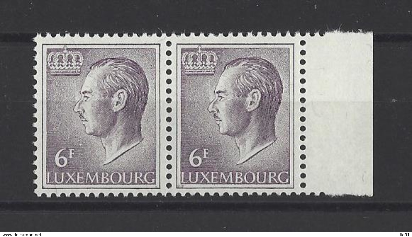 LUXEMBOURG. YT 667a Neuf ** Grand -Duc Jean  1971 - Ungebraucht