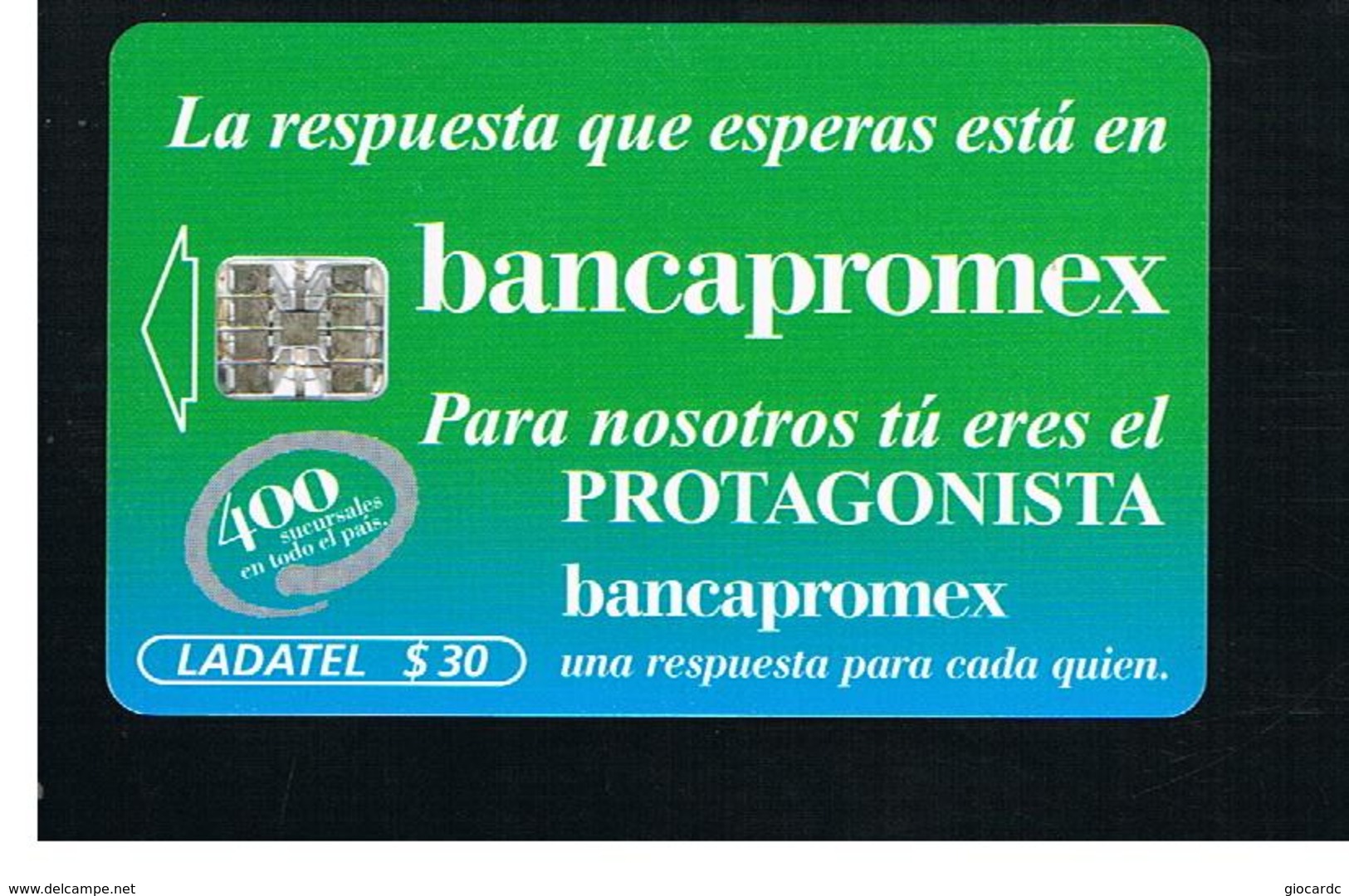 MESSICO (MEXICO) - BANCAPROMEX - USED - RIF.   10788 - Publicité