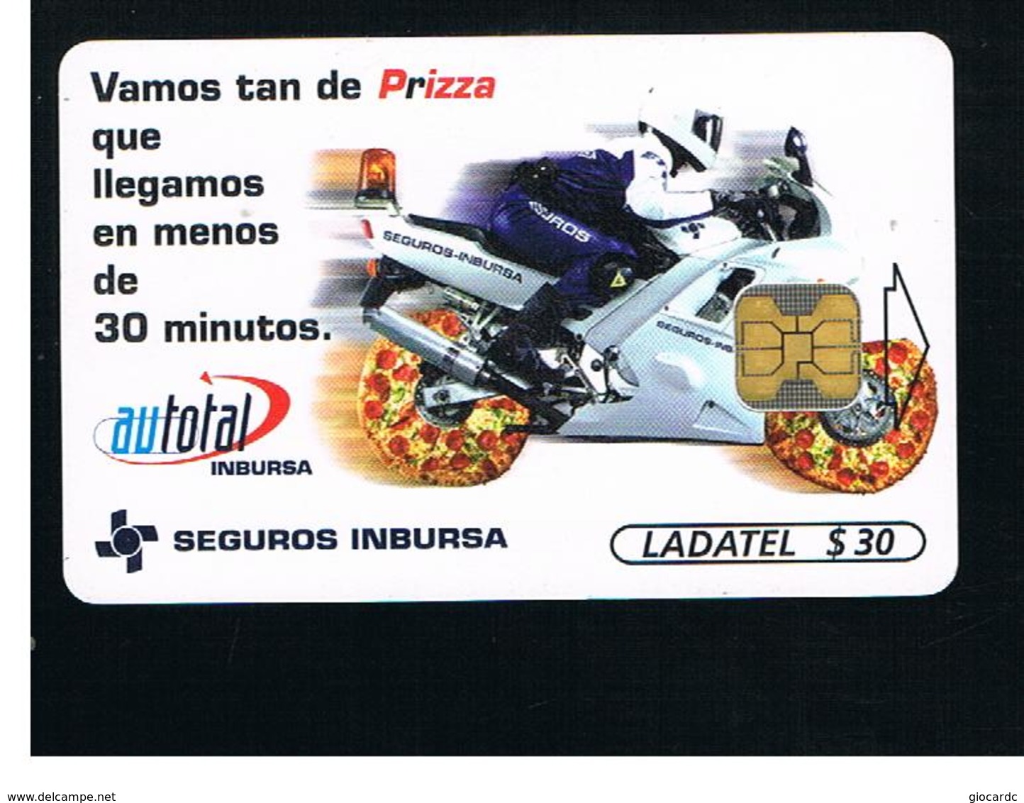 MESSICO (MEXICO) - SEGUROS INBURSA - USED - RIF.   10788 - Publicité