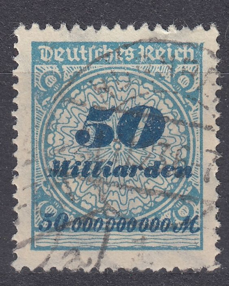 GERMANIA - ALLEMAGNE - 1923 - Yvert 325 Obliterato. - Usati